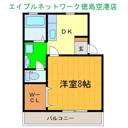 ブライトンフラットⅠの物件間取画像